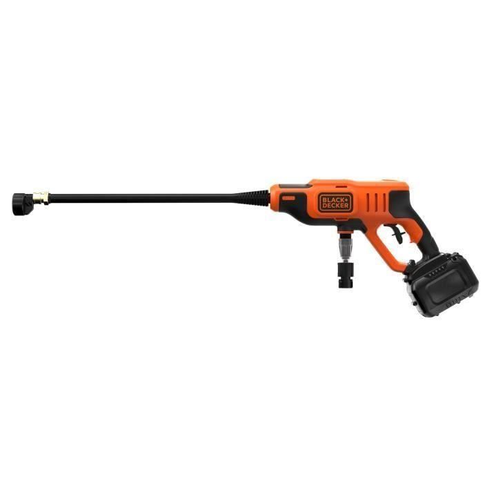 Nettoyeur Haute Pression BLACK+DECKER BCPC18B-XJ – 24 Bars, 18V, Multi-Usages - vue 3