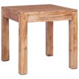 Meuble*2718Haute qualité-Table basse décor scandinave - Table de salon Table de thé Table gigogne 53 x 50 x 50 cm Bois de récupérati-0