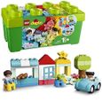 LEGO 10913 DUPLO La boîte de briques avec rangement pour jouets, Premières briques jouet d'apprentissage préscolaire pou 1091-0
