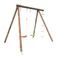 Portique en bois pour enfants - SOULET - ARTHUR - 278x189x222cm-0