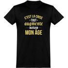 BRAND tee shirt homme humour | Cadeau imprimé en France | 100% coton, 185gr | c'est la crise tout augmente