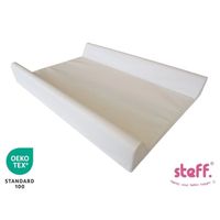 Steff - Matelas à langer avec rebords 70x50 cm - Blanc - avec label de qualité OEKO-TEX standard 100