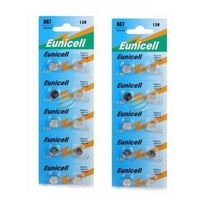 Eunicell lot de 20 piles alcaline AG7 G7 LR927,395 1,55V