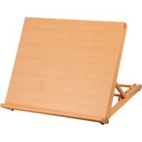 Ajuster la hauteur bois bureau Table chevalet, Premium hêtre planche à dessin en bois massif artiste chevalet esquisse 30x27x22cm