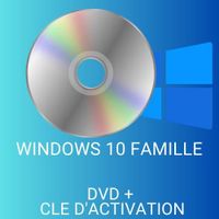 DVD bootable Windows Famille 64 bits