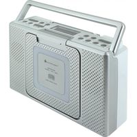 Radio CD/MP3 SOUNDMASTER BCD480 avec écran de fonctions - Blanc