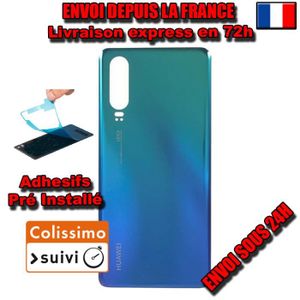 Vitre Arrière Pour Huawei P30 (Bleu Nacré) - Pièce D'Occasion Testée Et Garantie Fonctionnelle