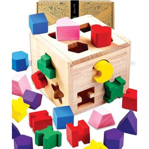 TABLE JOUET D'ACTIVITÉ Cube d'activité en bois pour tout-petits | Jouets 