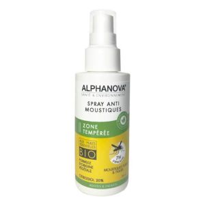 ANTI-MOUSTIQUE Alphanova Anti Moustique Zone Tempérée Spray 75ml
