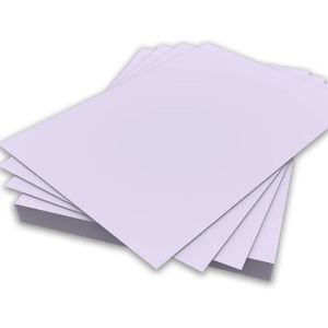 PAPIER IMPRIMANTE Feuilles de papier A4 couleur lilas 80 g-m2 double