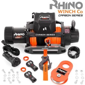 TREUIL AUTO Rhino Treuil Électrique sans fil Carbon Series 12v