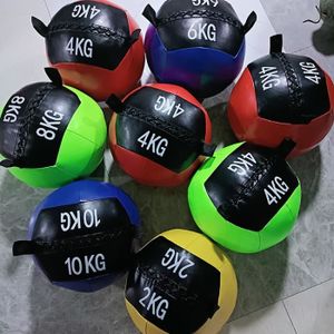 MEDECINE BALL Noir noir vide - Wall Medicine Ball Fitness Throwing Core Training Slams Power Strength Exercise Home Gym Wor