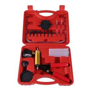 Kit testeur et Pompe Vide pour Purge Circuit Frein Voitures GOTOTOP Pompe Manuelle à dépression 