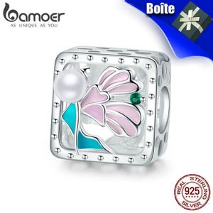 Bamoer 925 Sterling Argent Boucles d/'oreille émail mystérieuse planète Dangle Avec Zircone Cubique