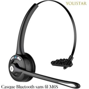 OREILLETTE BLUETOOTH M6S Micro Oreillette Bluetooth Professionnel 13H A