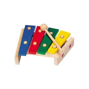 Jeanoko Xylophone coloré jouet musical pour bébé avec bâton pour le développement éducatif des enfants