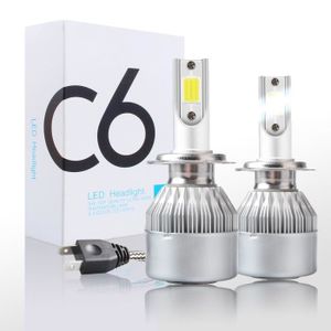 PHARES - OPTIQUES Phares de Voiture à LED H7 pour Lampe LED Auto-une