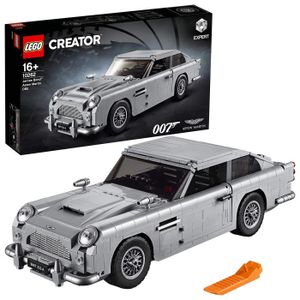 ASSEMBLAGE CONSTRUCTION LEGO Creator 10262 - Aston Martin DB5 - James Bond - Modèle réduit avec gadgets - Couleur Multi