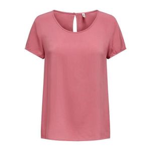 T-SHIRT T-shirt femme Only First one life solid manches courtes - baroque rose - 34