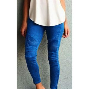 Legging jean femme taille haute 2025