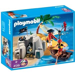 UNIVERS MINIATURE Playmobil - 4139 - Compact Set Pirates