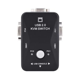 COMMUTATEUR KVM Dispositif de commutation KVM USB 2 ports 2-Port U