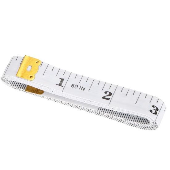 1,5 Mètre Ruban Souple Et Rétractable Mesure Du Corps Médical Sur Mesure Couture Artisanat Tissu