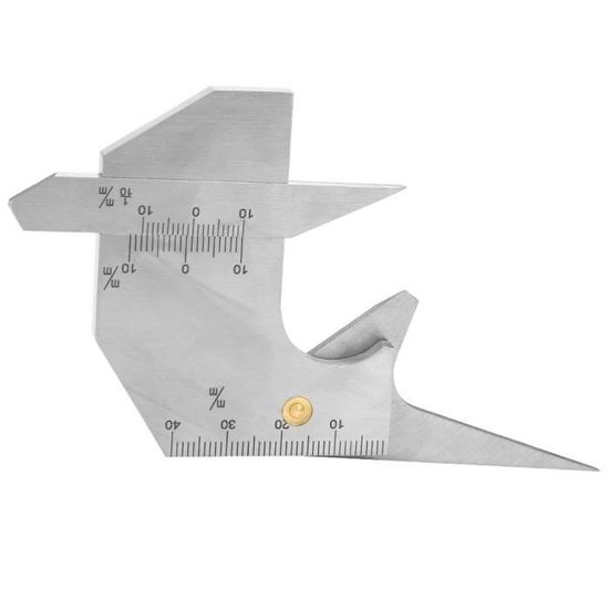 Jauge De Soudage En Acier Inoxydable MG-8 - Règle D'Inspection De Couture Et Joints Soudés