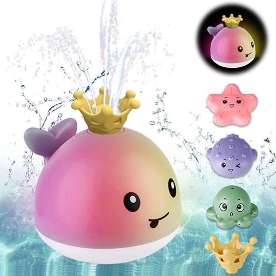 Jouets De Bain Famille Loutres Flottantes - Ensemble Bébé Avec Maman Et Petits