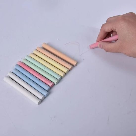 BIGTHUMB Lot De 12 Marqueurs à Craie Pour Tableaux Noirs, Encre Sans Poussière Et Non Toxique Marqueurs Effacables A Leau Pour Tableau De Menu Led Tableau De Bistrot Tableau Noir Fenetres