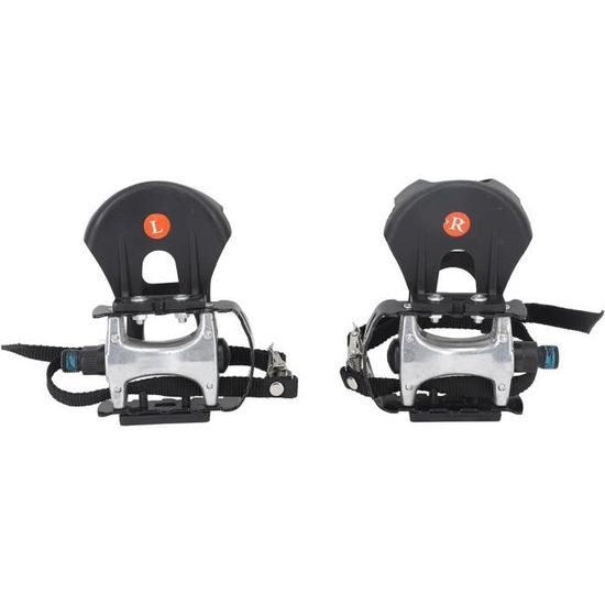 3 paires de sangles de pédale de vélo d'exercice, longueur 3 paires de sangles de pédale de vélo d'exercice, longueur