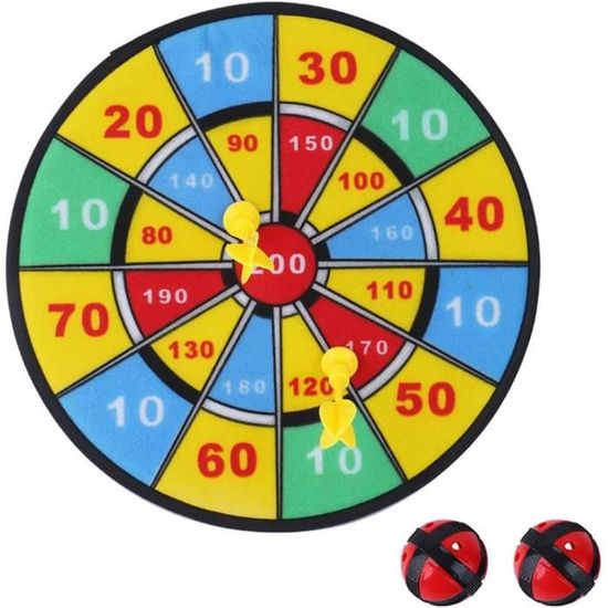 Engelhart - Jeu de fléchettes en Plastique pour Enfants avec Cible et fléchettes en Plastique à Engelhart - Jeu de fléchettes en Plastique pour Enfants avec Cible et fléchettes en Plastique à