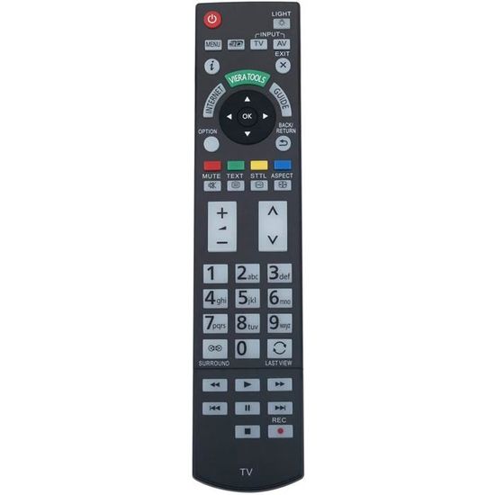 EUR7651110 N2QAYB000222 N2QAYB000223 Remplacement De La Télécommande Convient Pour Panasonic LCD Plasma TV TH-37PX8EA/ES TH-37PX8ESA TH-42PX7E TH -42PX8E TH-42PX8EA/ES TH-42PX8ESA TH-42PZ8E TH-46PZ8E
