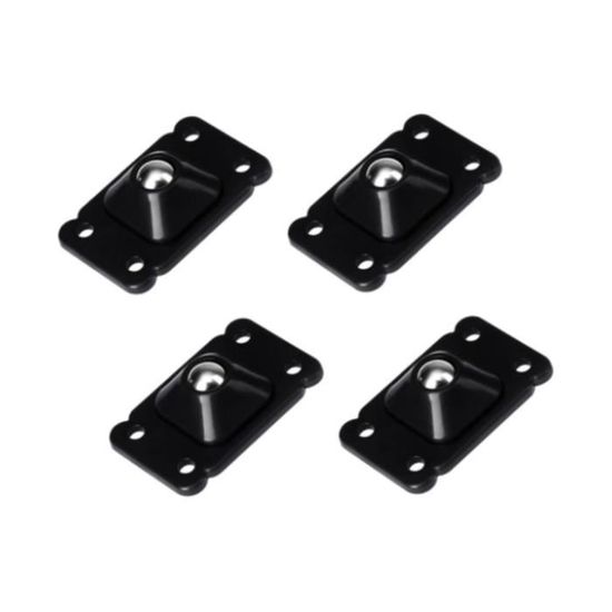 Lot De 8 Mini Roulettes Auto-Adhésives, Roulettes Pivotantes Mini Roues De Rouleau Roulettes De