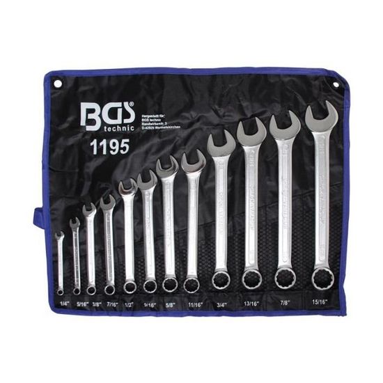 Seattle Tool Jeu de clés mixtes SAE, 15 pièces | Home Depot