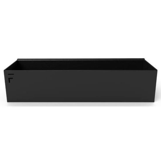 Lot De 4 Rangements Magnétiques - Tailles 150, 210, 270, 310 Mm - Acier Noir, Pour Outils, Atelier, Garage