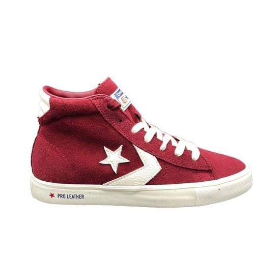 converse pro leather rouge