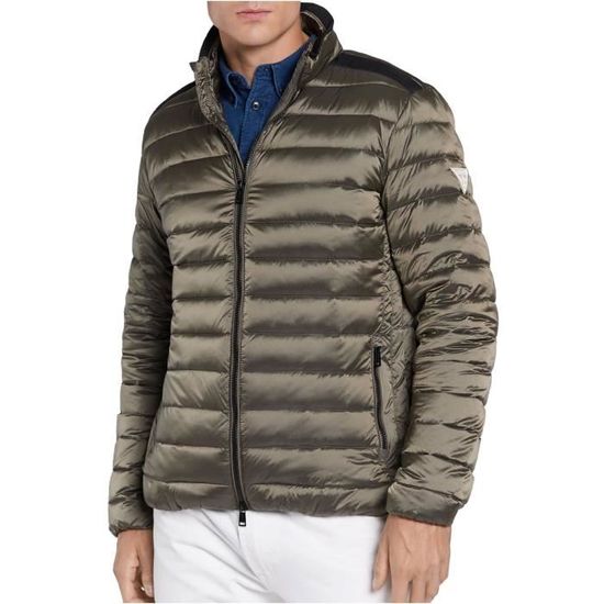 Doudoune matelassee light Guess jeans Homme Vert Cdiscount Pret a Porter