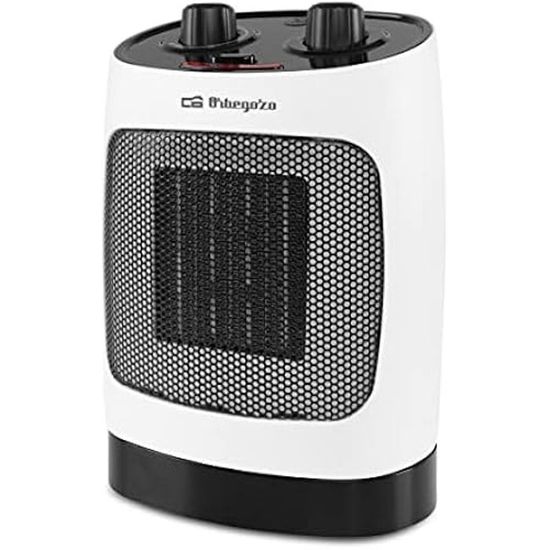 Radiateur Céramique Orbegozo CR 5032 - 2000W, Chaleur Rapide, Ventilateur Intégré, Oscillant Et Sécurisé - 2