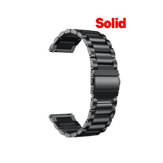 Bracelet Acier Inoxydable Pour Amazfit T-REX 3 - Boucle Déployante, Unisexe