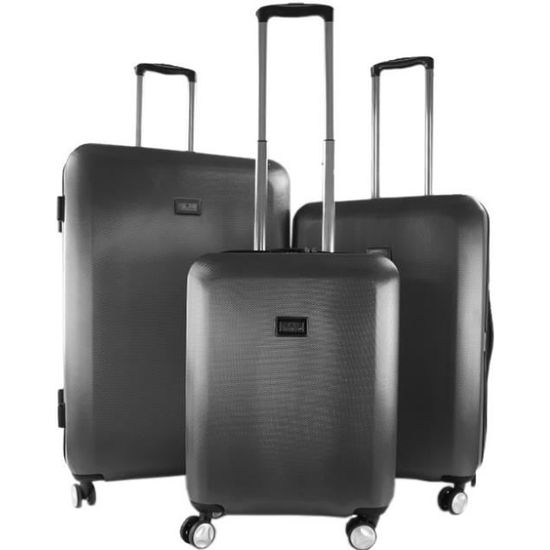 Valise Rigide GYL Polycarbonate - Set 2 Tailles (M 55cm/35L Et L 75cm/100L) Avec Cadenas TSA - 5