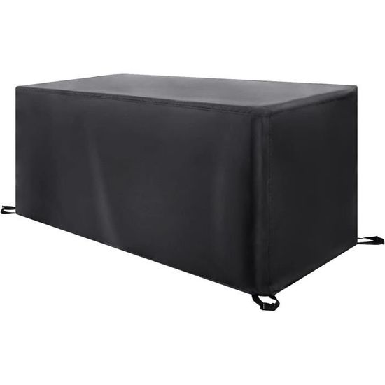 Housse De Table De Jardin 90x40x75cm - Tissu Oxford 600D Imperméable, Anti-UV, Résistante Au Vent, Protection Extérieure Pour Mobilier