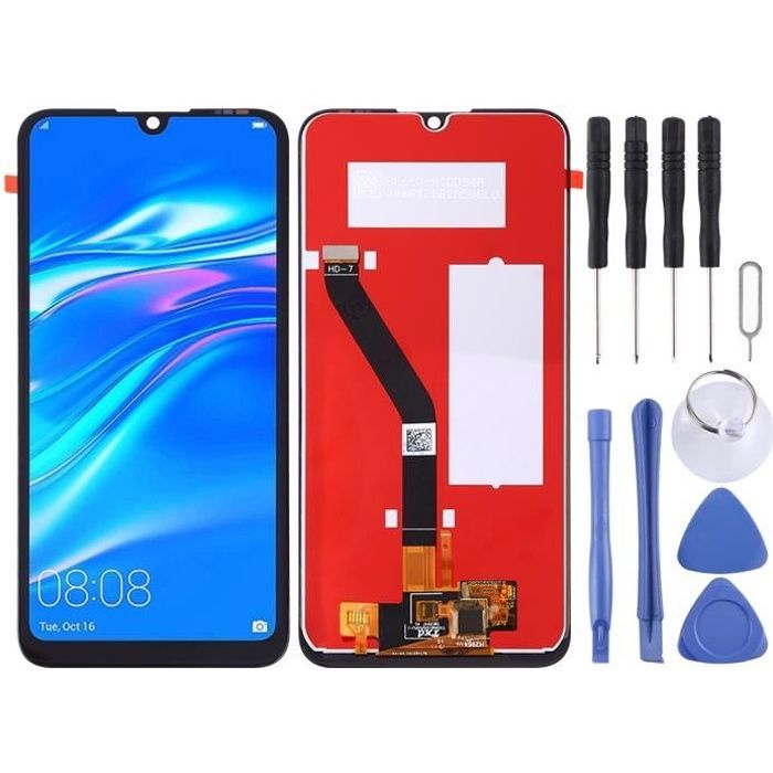 Huawei Y6 (2019) Écran LCD + Tactile pré-assemblés avec Outils (Black)