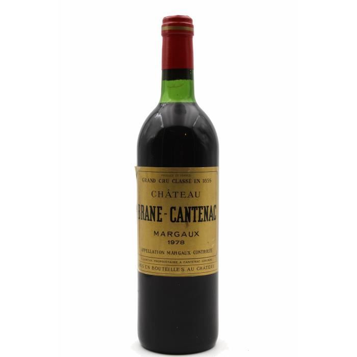 Château Brane Cantenac 1978 Rouge 75cl AOC Margaux
