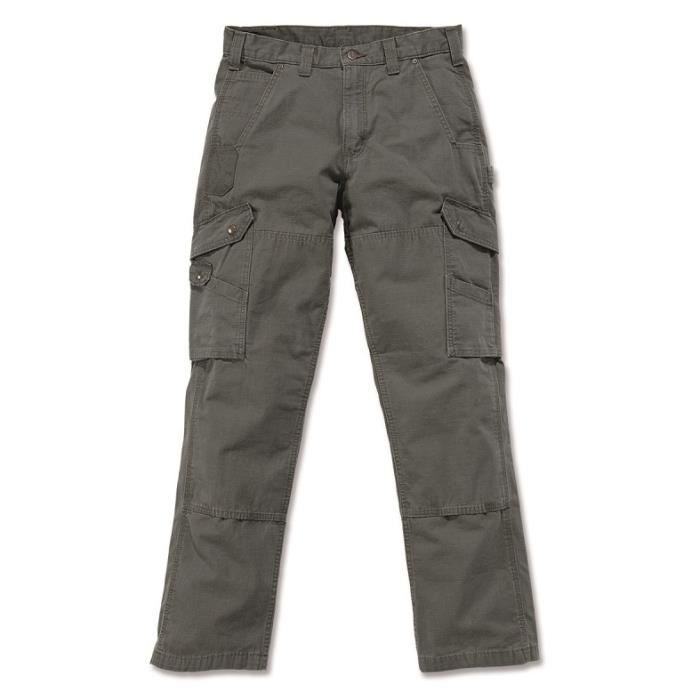 Pantalon CARGO 100% coton armé Ripstop avec renforts Vert clair W28/L32 CARHARTT S1B342MOSW28L32 28 x 32 Vert Clair