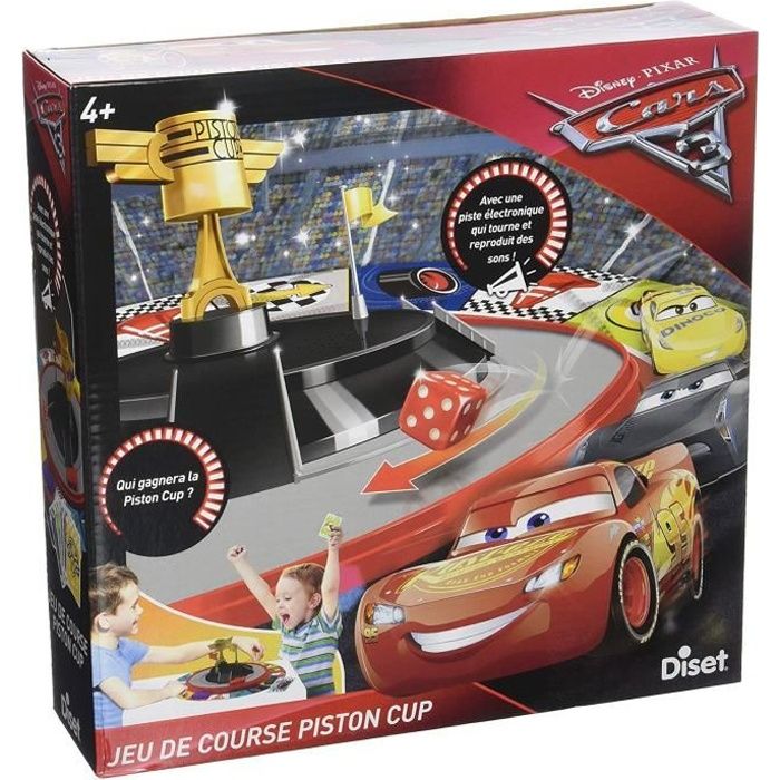 DISET - Jeu de course Piston Cup CARS 3