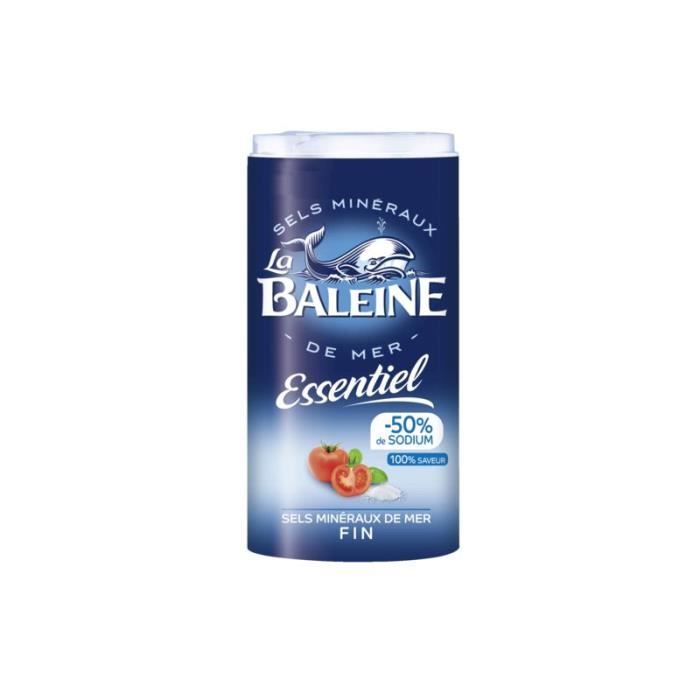 LA BALEINE Sels minéraux de mer fin Essentiel - 350 g