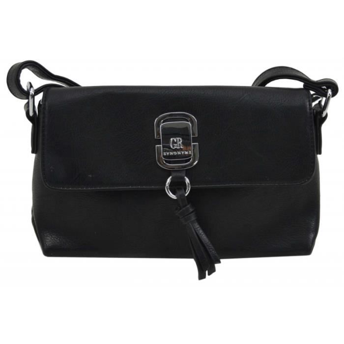 Sac bandoulière Georges Rech GR-A18040-noir 28 x 15 x 9 Noir