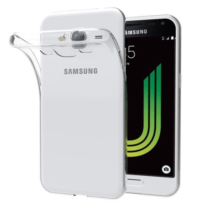 Coque Silicone Transparent Samsung Galaxy J3 2016
