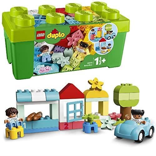 LEGO 10913 DUPLO La boîte de briques avec rangement pour jouets, Premières briques jouet d'apprentissage préscolaire pou 1091